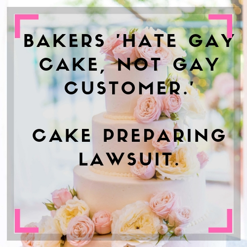 Gay cake sues bakery